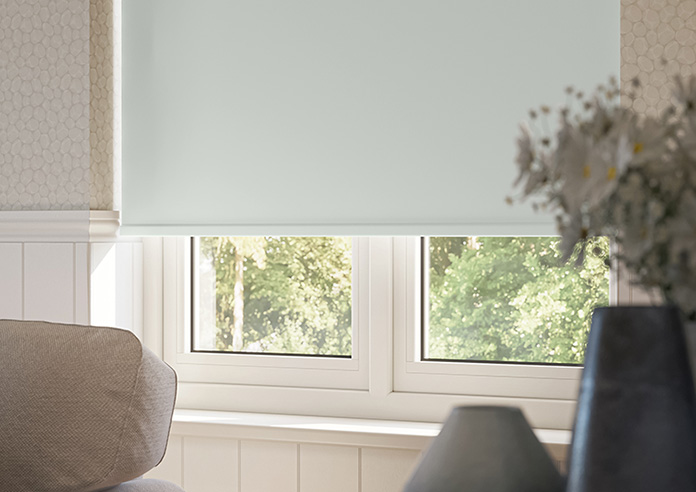 Palermo (Blackout), Light Grey - Roller Blind - Image 5